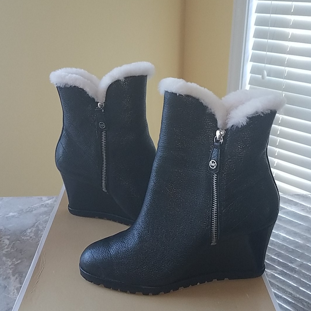 Michael Kors Whitaker Wedge Boots